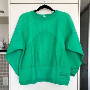Vintage | Kelly Green | Structured Pullover